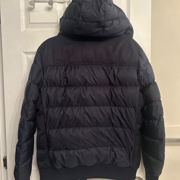 Paul & Shark 700 Fill Goose Down Puffer Jacket w/ Leather Trim - Picture 2 of 14